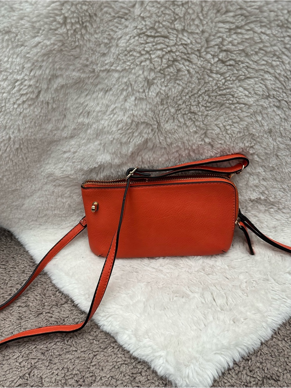 Orange Crossbody Wristlet Bag
JEN & CO